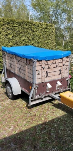 Customer photo review of Anhänger Flachplane 209 x 115 x 10 cm