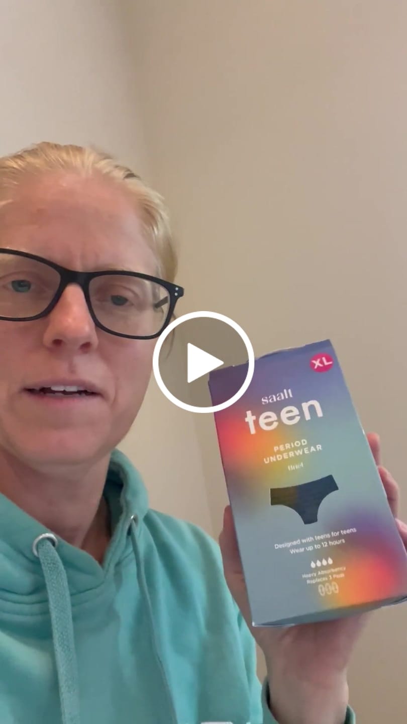 Customer video review of Leakproof Teen Brief