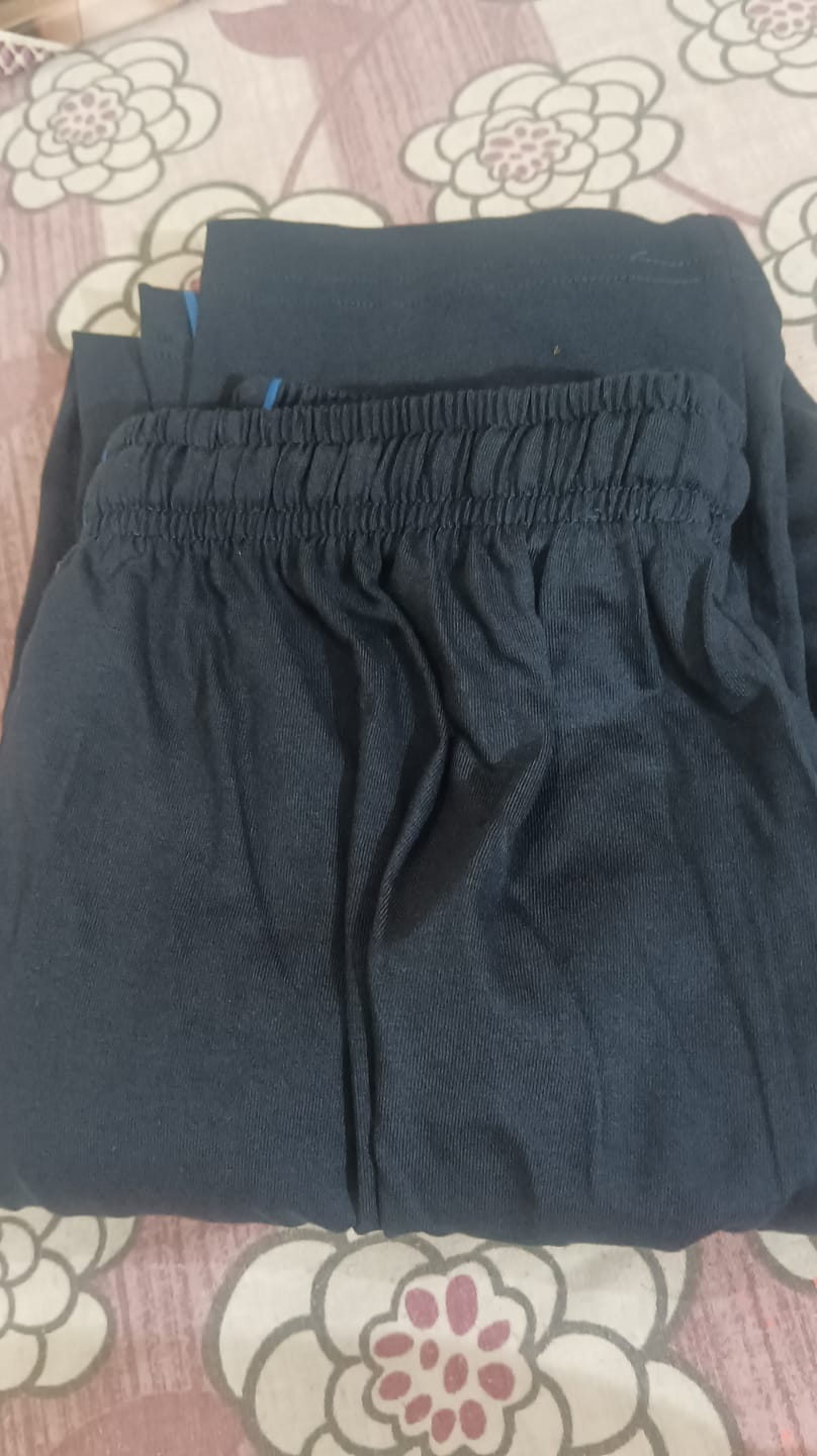 Customer photo review of Track Pants - Navy Jogging bottoms For Mens | Ariser