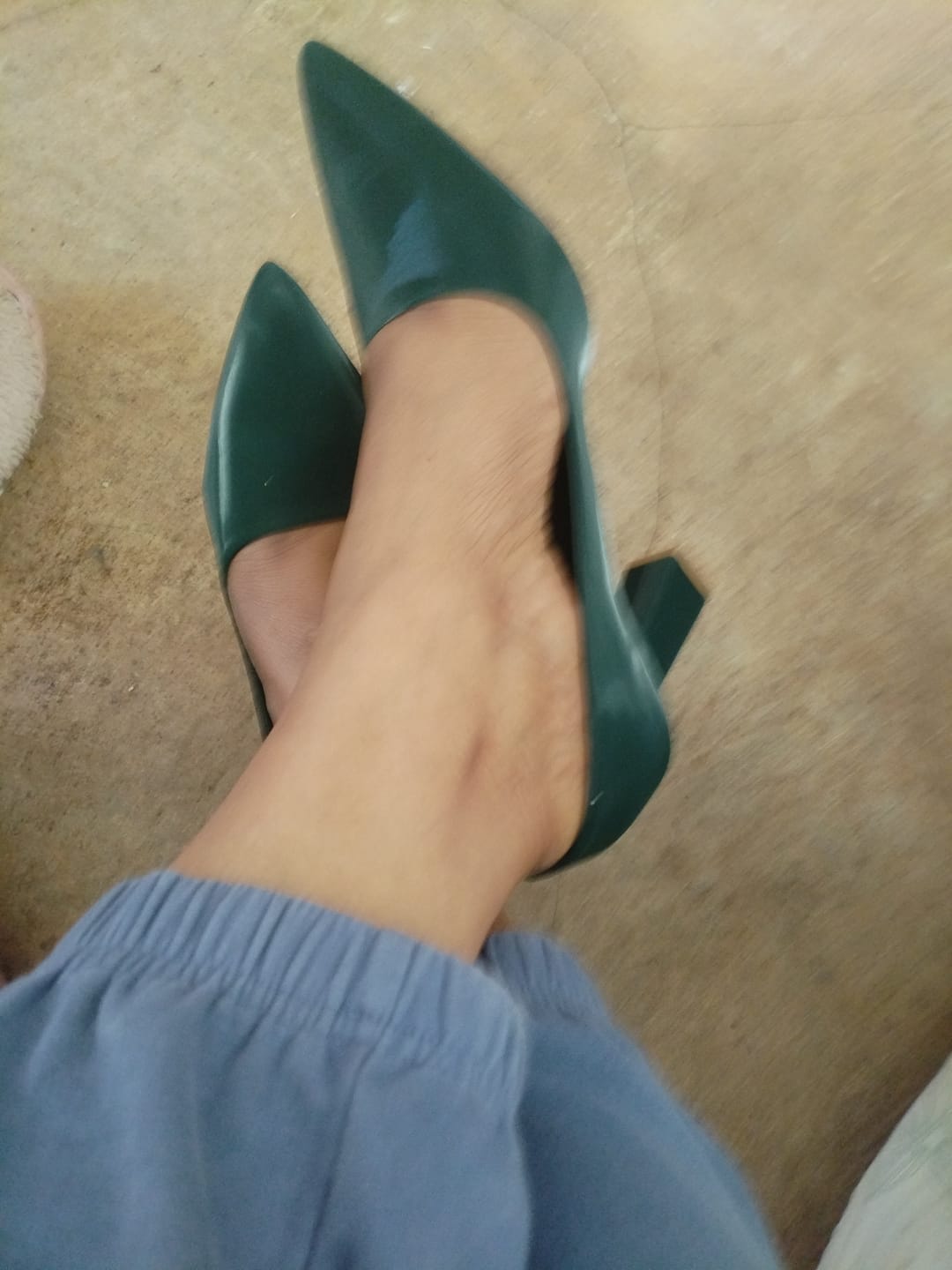 Customer photo review of Miss Black Dayla 1 Court - Green