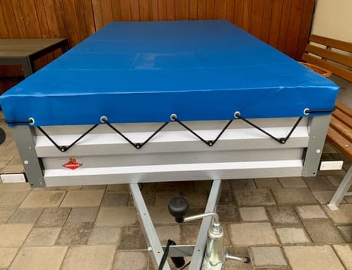 Customer photo review of Anhänger Flachplane 207,5 x 114 x 6 cm