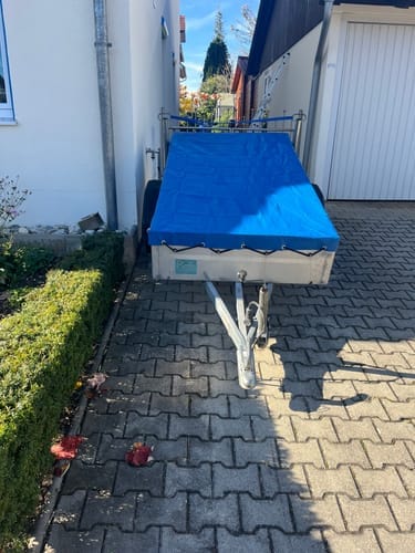 Customer photo review of Anhänger Flachplane 209 x 115 x 10 cm
