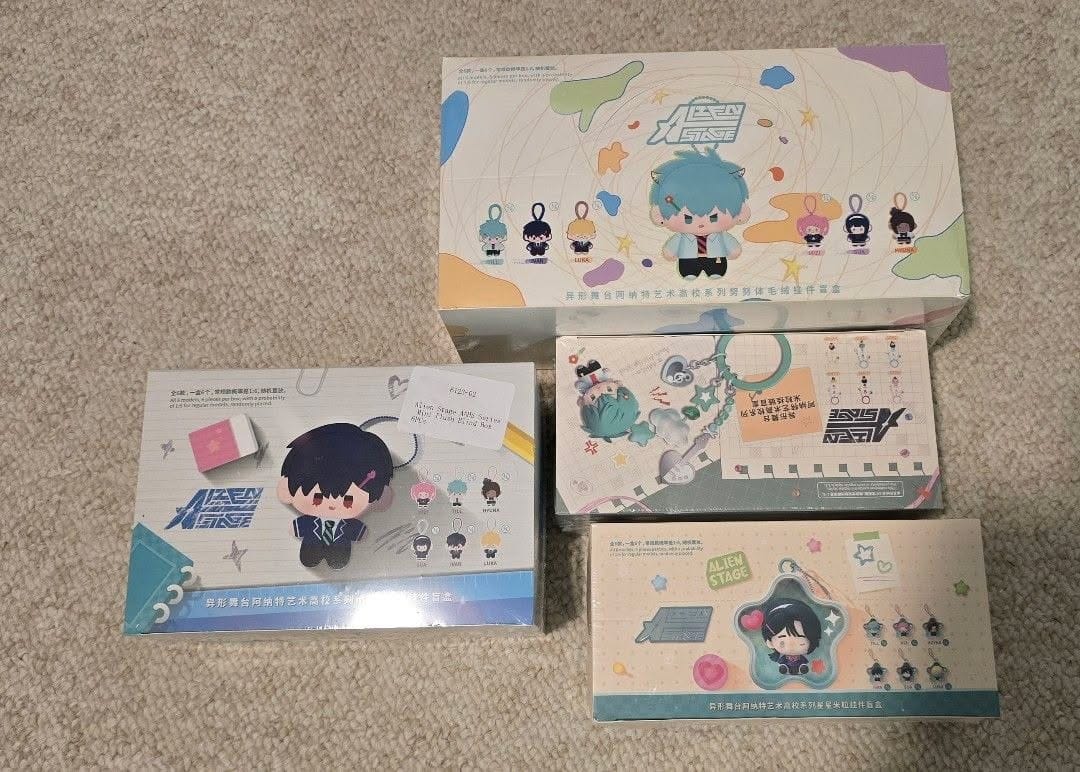Customer photo review of Alien Stage AAHS Series Mini Plush Pendant Blind Box