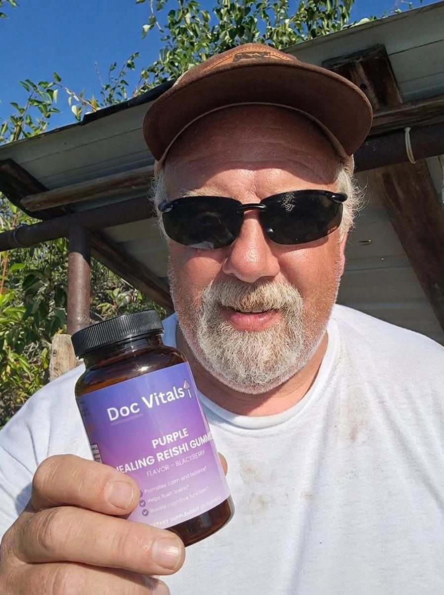 Customer photo review of Dr Sebi's Healing Purple Gummy