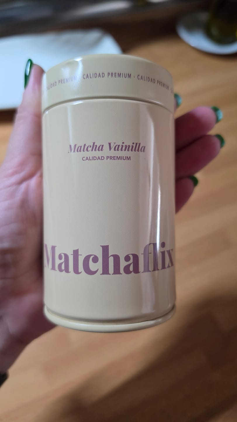 Customer photo review of Té Matcha Vainilla Premium