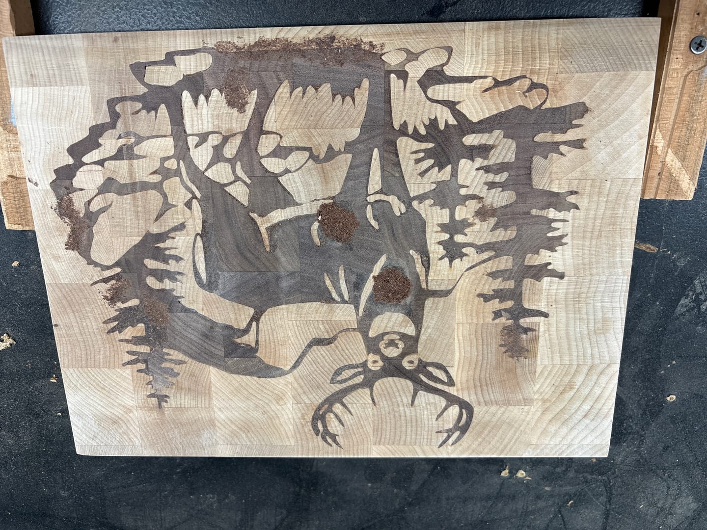 Customer photo review of Deer Inlay Digital File