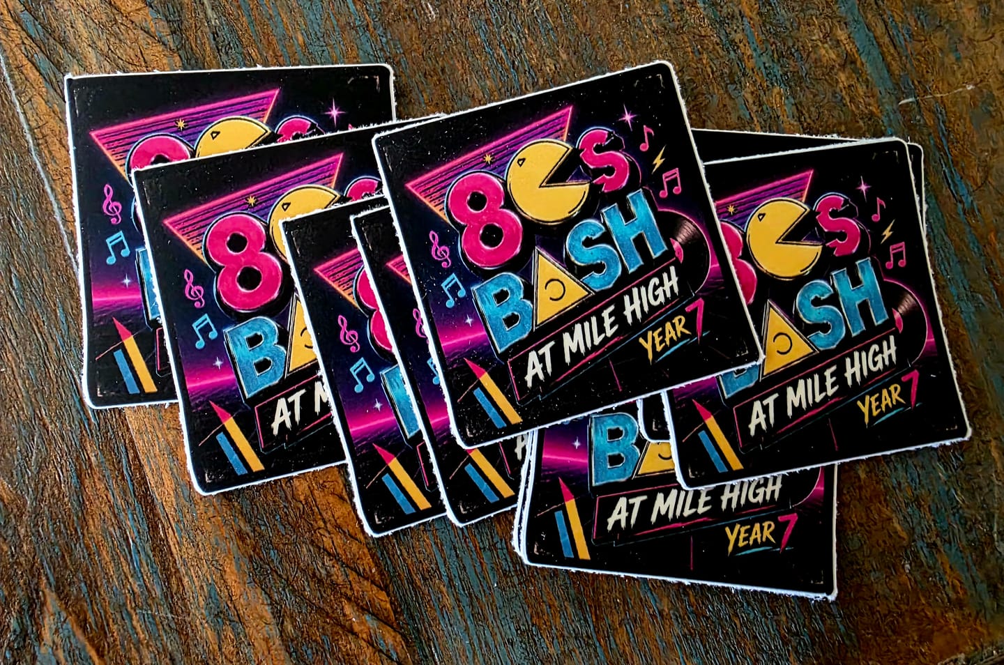 Customer photo review of 150 Custom 2" Stickers for $29