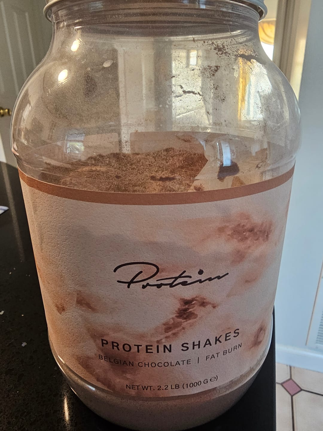 Customer photo review of Fat Burning Protein Powder 1KG
