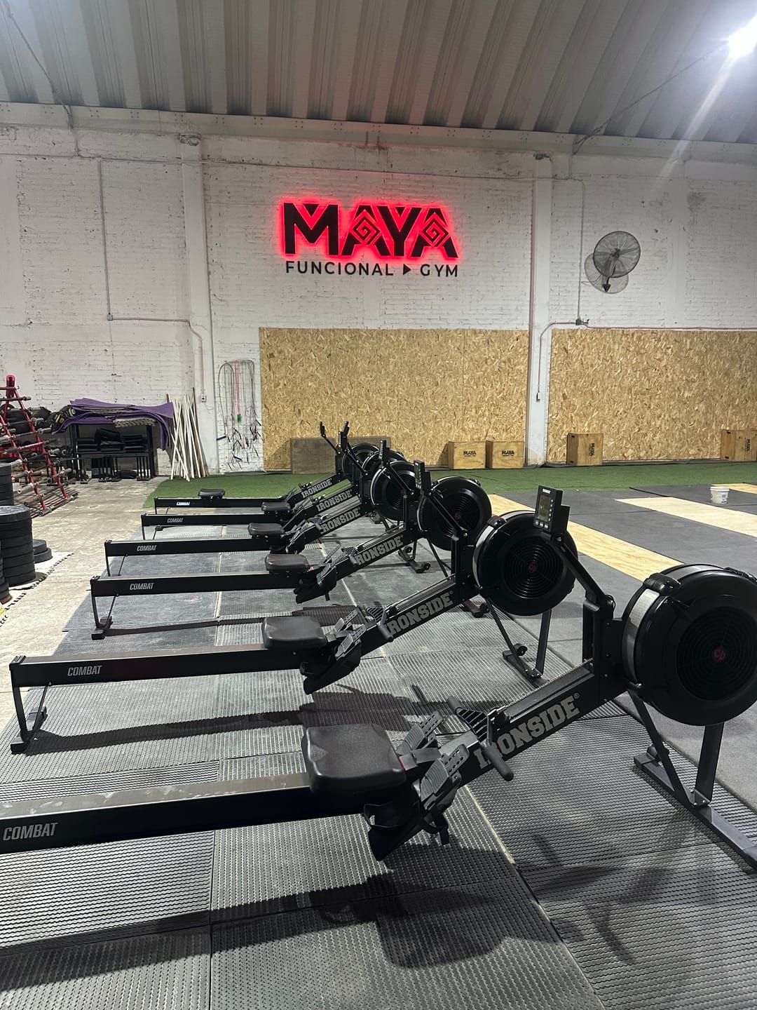 Customer photo review of IRONSIDE Combat Rower