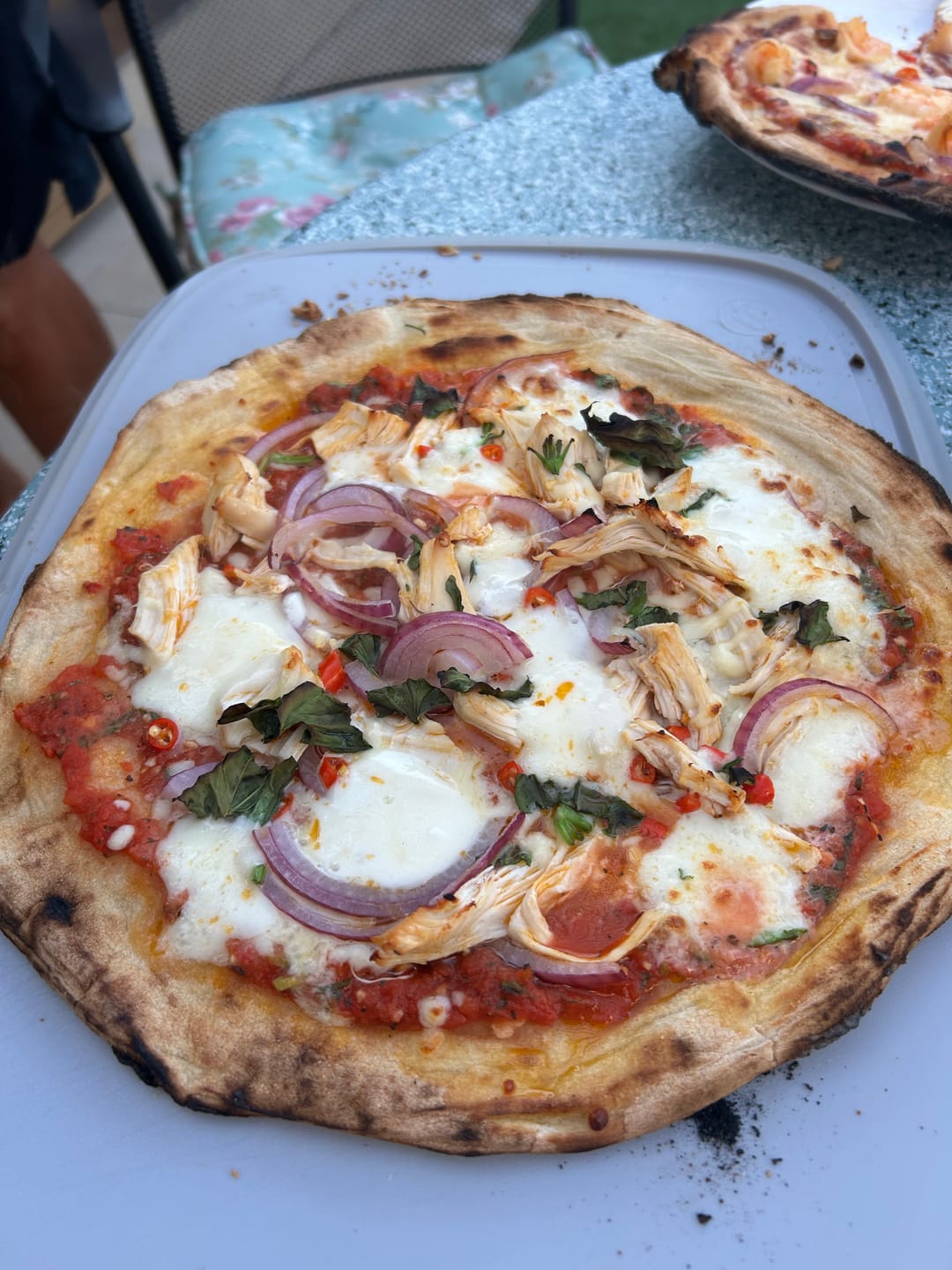 Customer photo review of Sourdough Pizza Bases