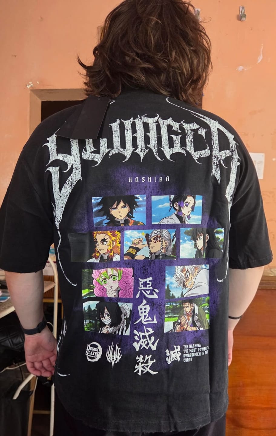 Customer photo review of 4297 - Demon Slayer: Kimetsu no Yaiba - Anime Tees