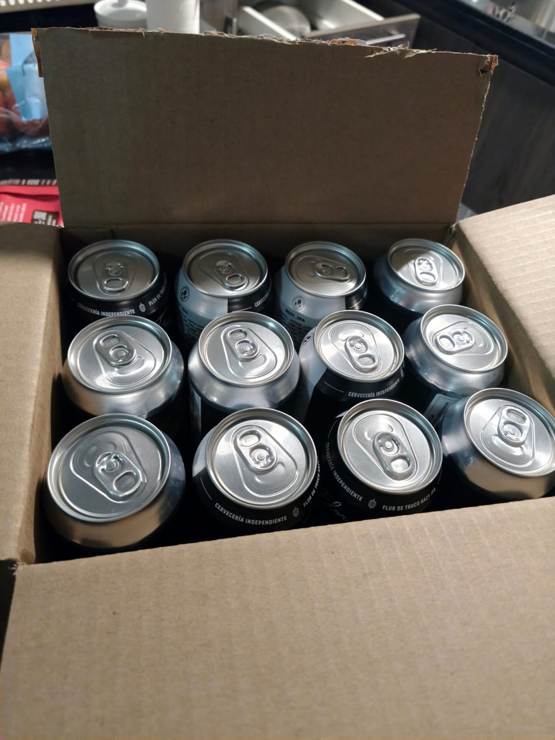 Customer photo review of CERVEZA FLOR DE TRUCO