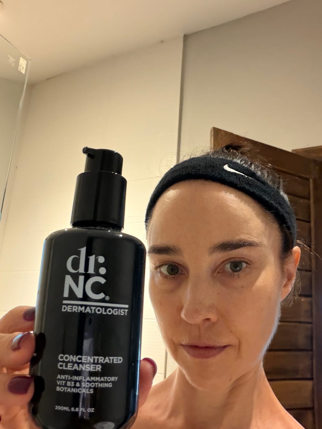 Customer photo review of drNC CONCENTRATED CLEANSER