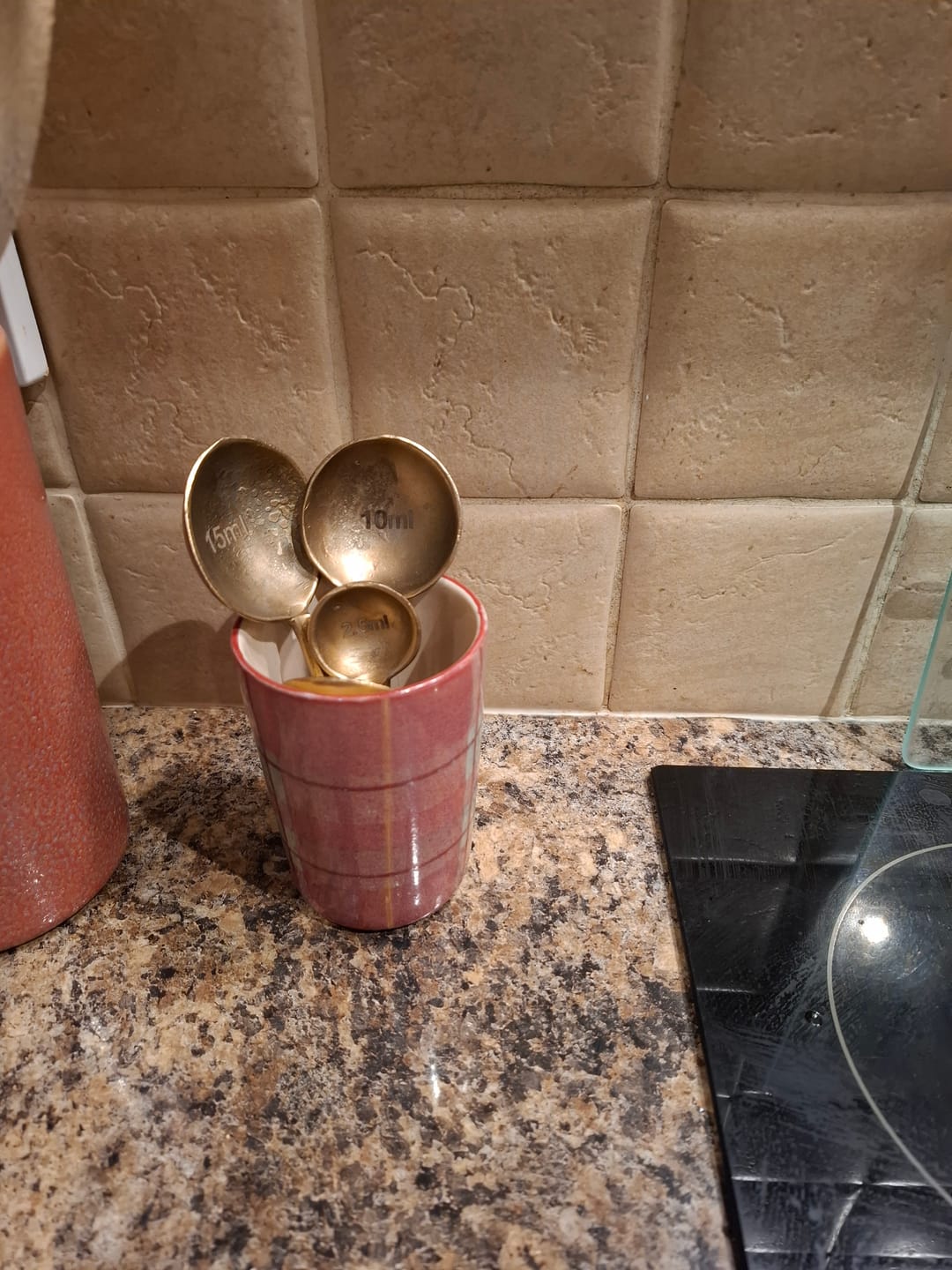 Customer photo review of Forged Measuring Spoons - set of 4