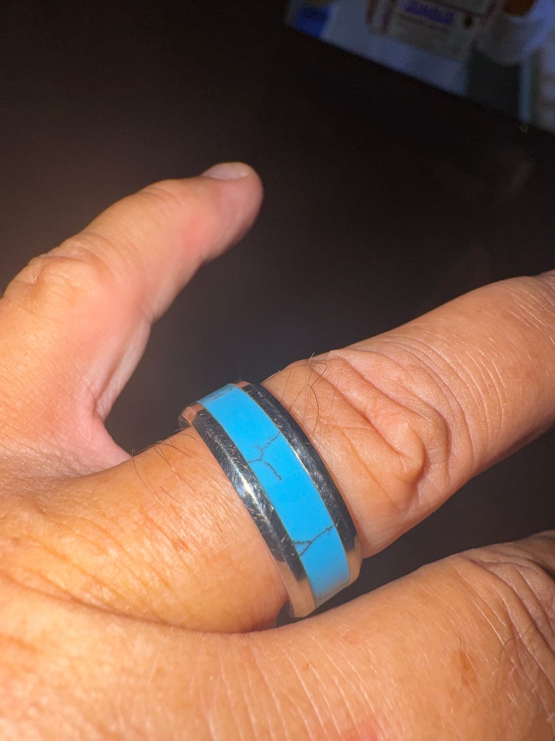 Customer photo review of TURQUOISE BAND.