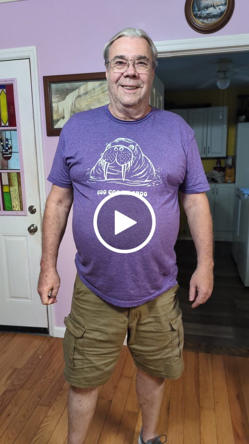 Customer video review of Coo Coo Ka Choo T-Shirt