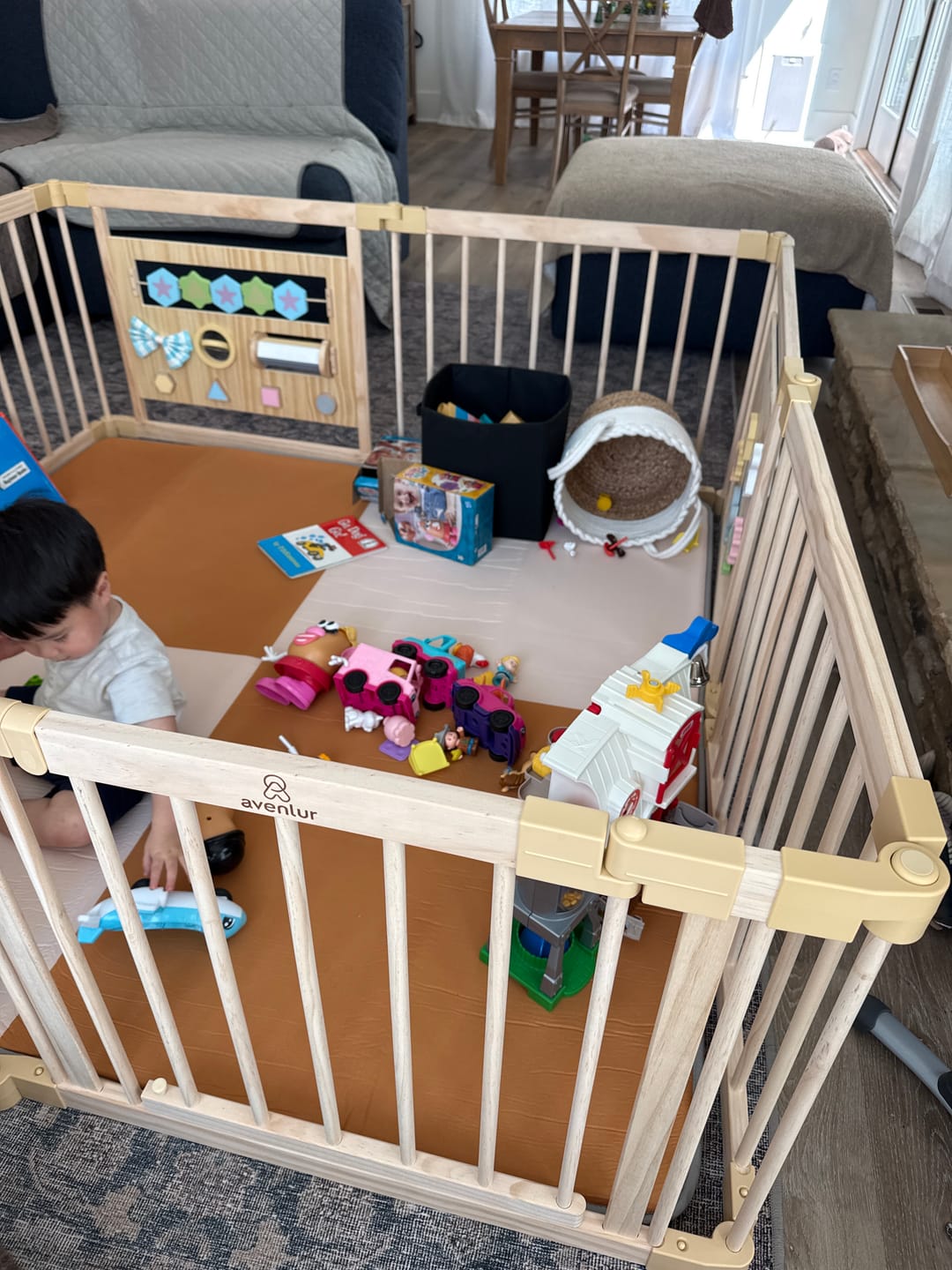 Customer photo review of Playpen Mat - For the Baby Playpen (Playpen Not Included)