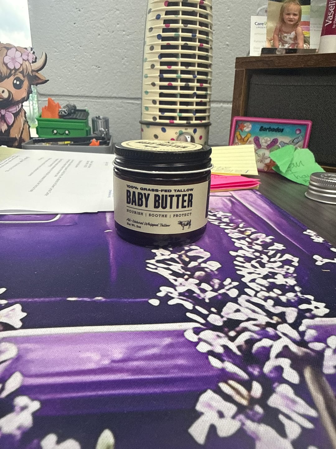 Customer photo review of Whipped Tallow Baby Butter