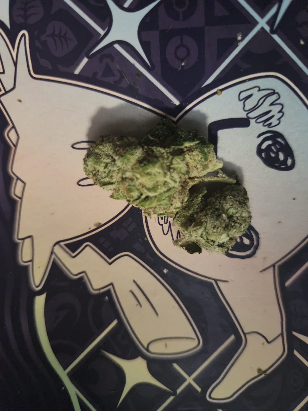Customer photo review of Blueberry THCA Flower (Exotic)