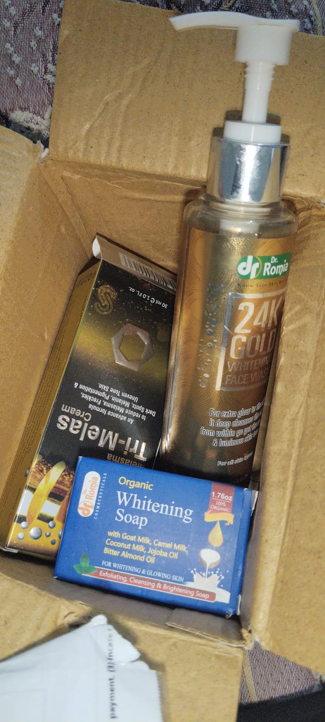 Customer photo review of Best Pigmentation Saver Bundle