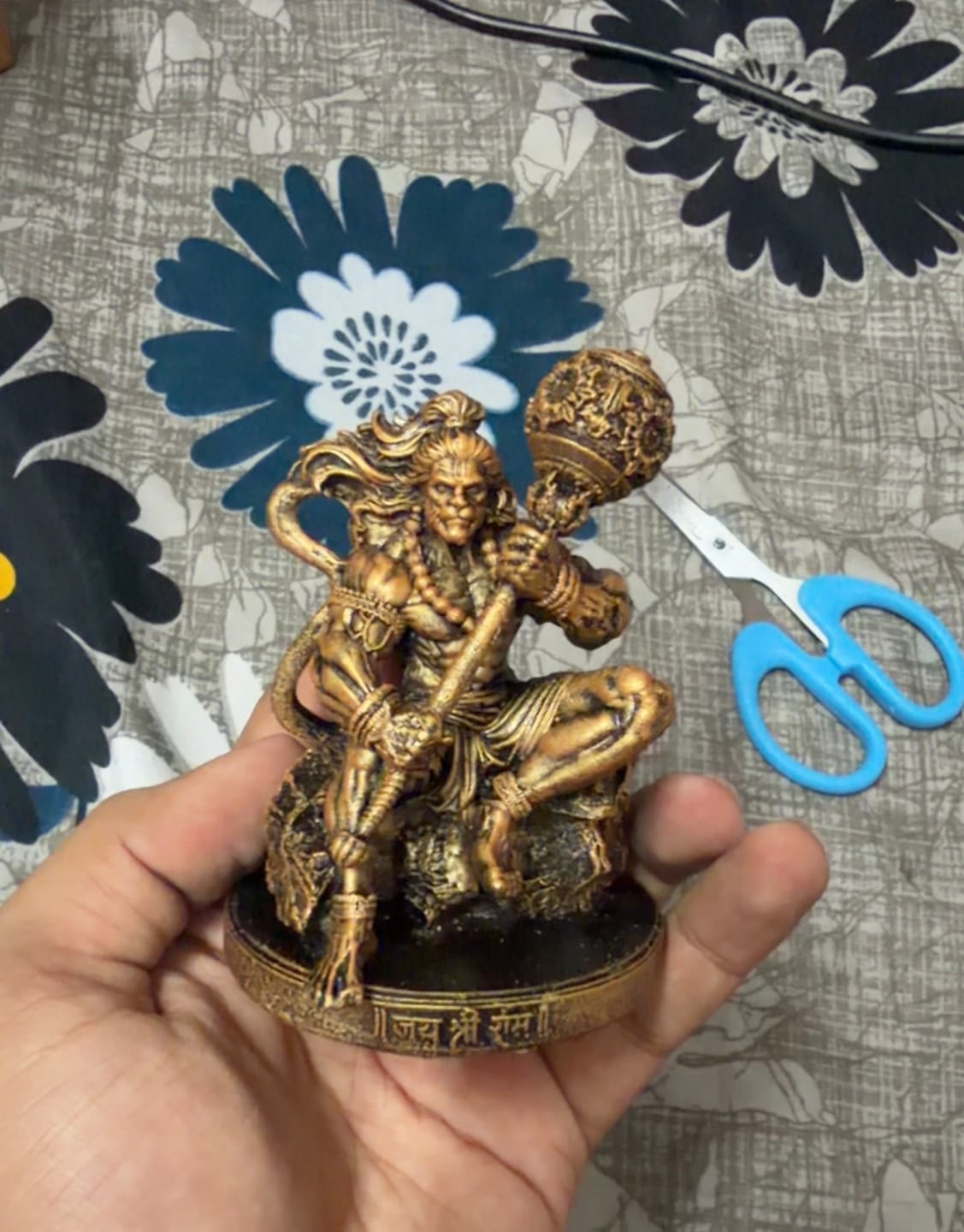 Customer photo review of Lord Mahabali Hanuman