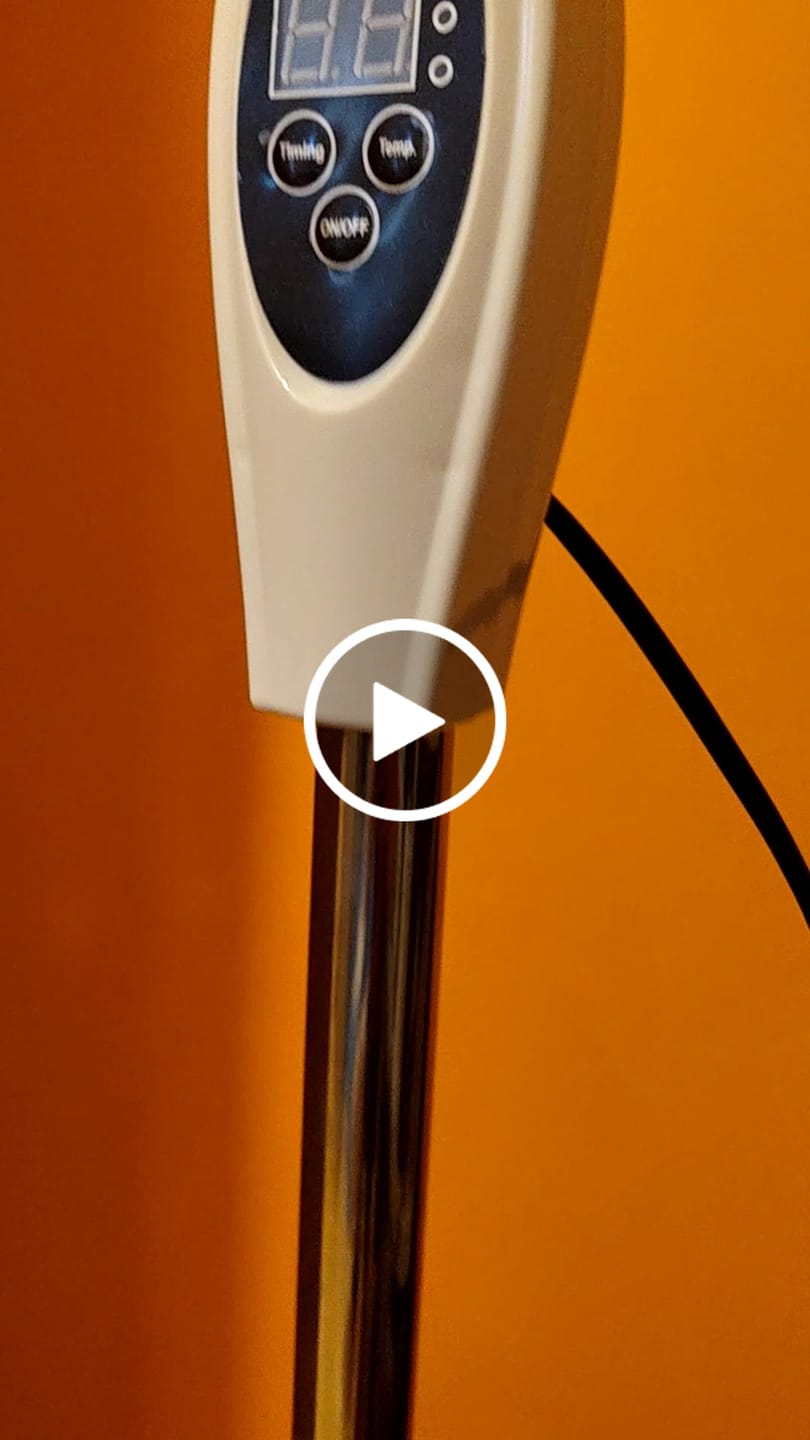 Customer video review of LIROMA® Infraroodlamp Enkele kop – 506 – Ideaal voor thuis