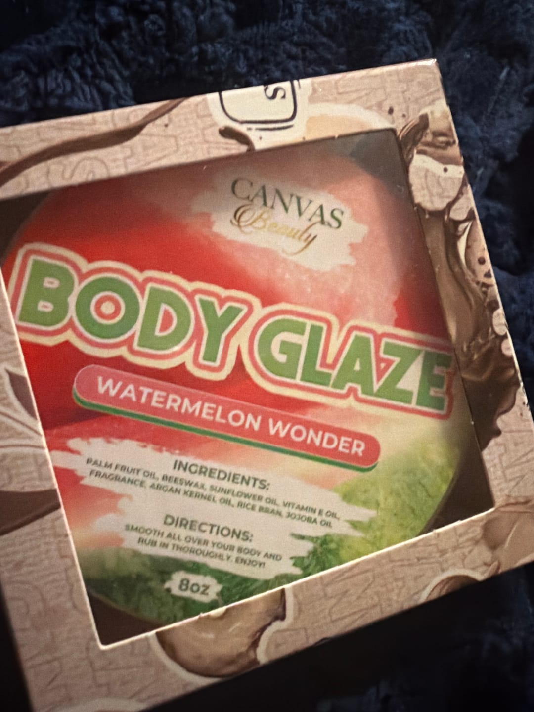 Customer photo review of (NEW) BODY GLAZE: WATERMELON WONDER