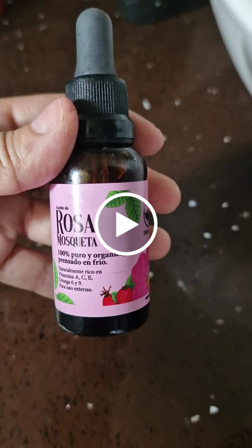 Customer video review of Aceite de rosa mosqueta puro, prensado en frío