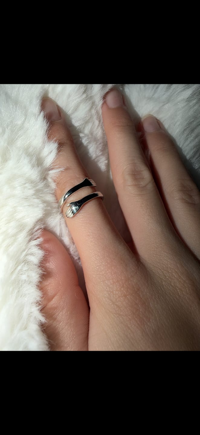 Customer photo review of The “Always With You” Hug Ring
