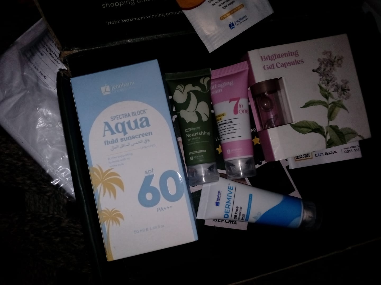 Customer photo review of Spectra Block Aqua Fluid Sunscreen SPF 60 PA+++