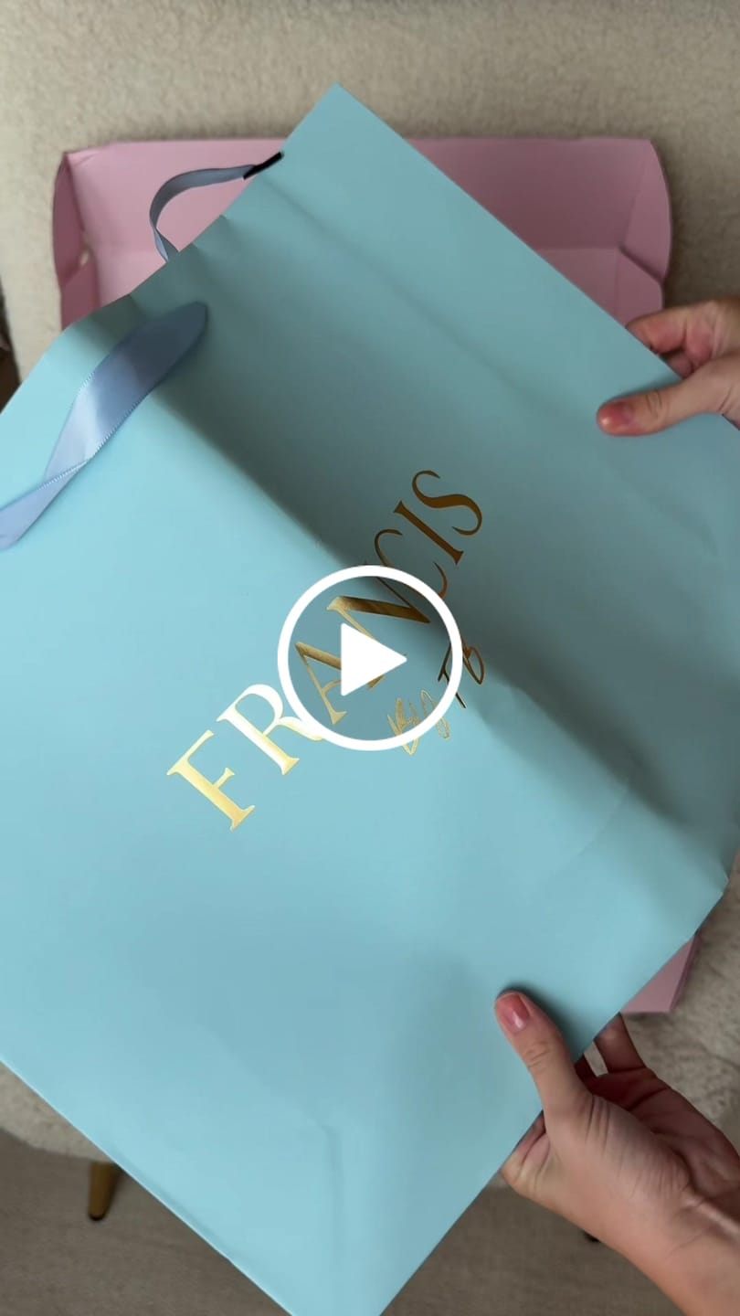 Customer video review of It girl bag ocean blue