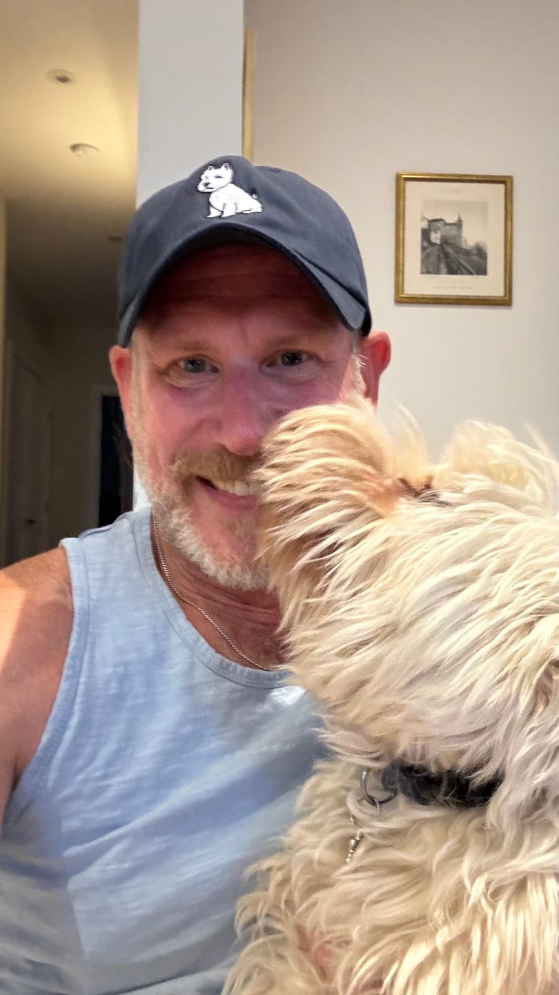 Customer photo review of Westie Embroidered Hat