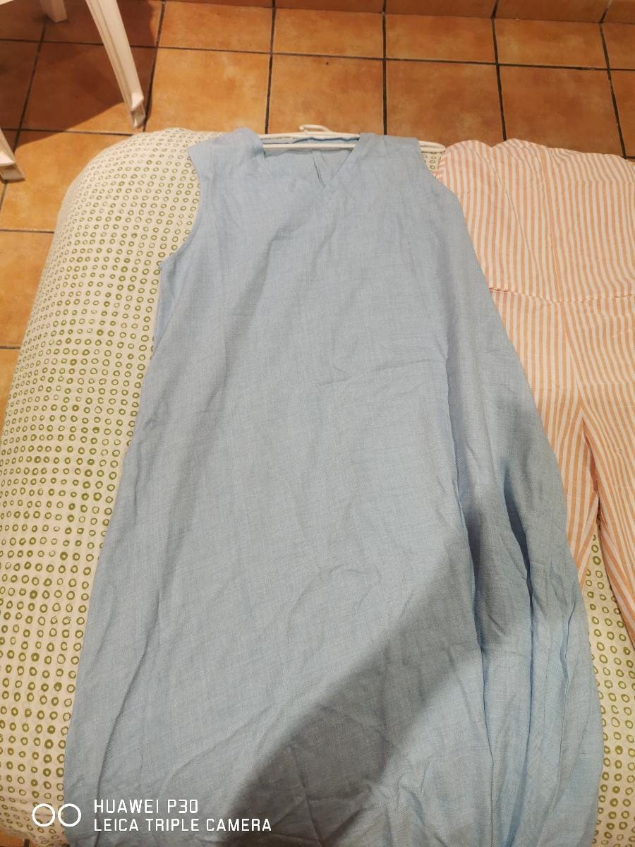 Customer photo review of Robe Longue Fluide à Col V