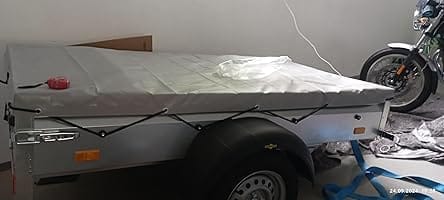 Customer photo review of Anhänger Flachplane 211 x 116 x 8 cm