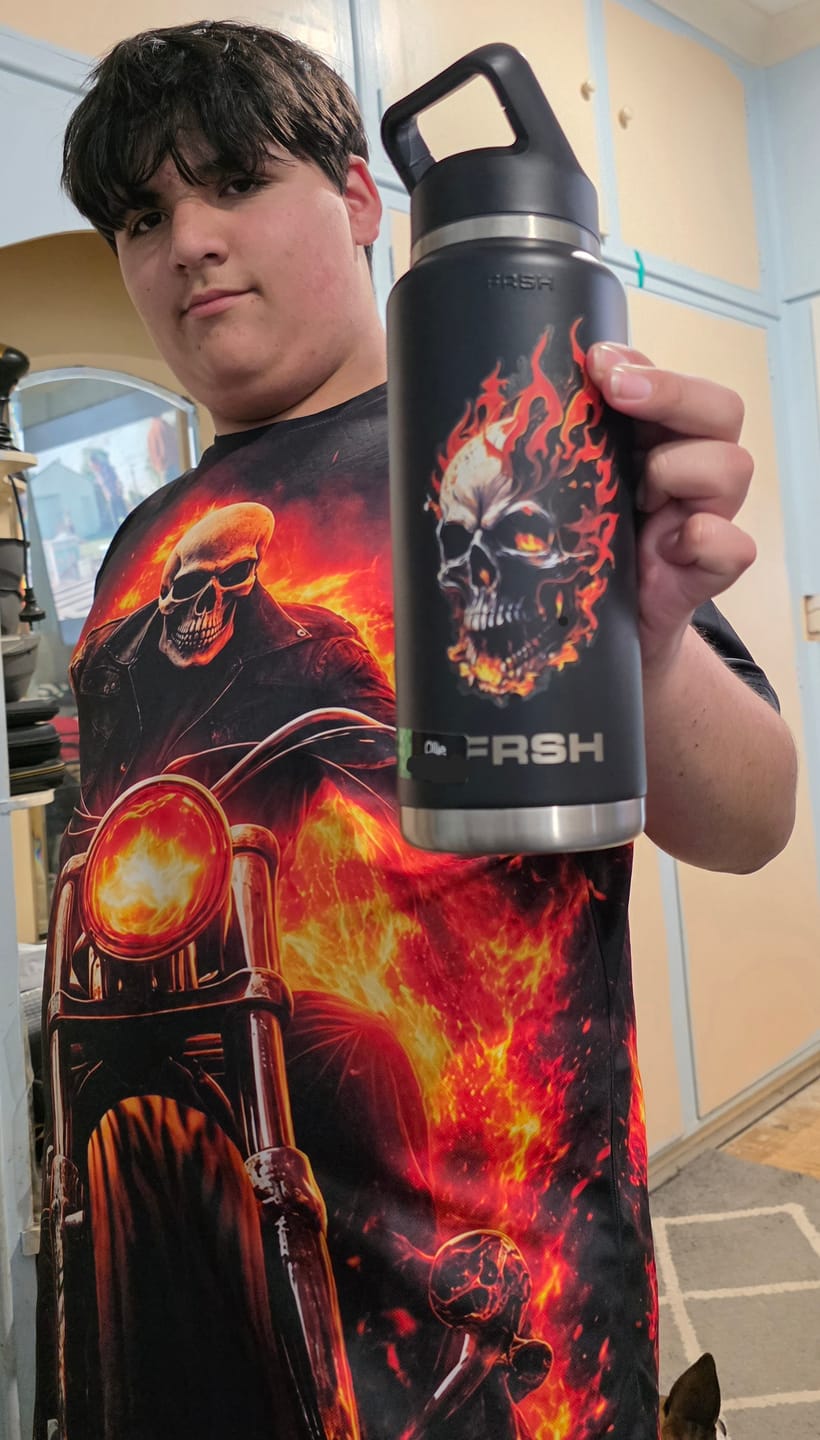 Customer photo review of 1000ml Bottle - Sip Lid