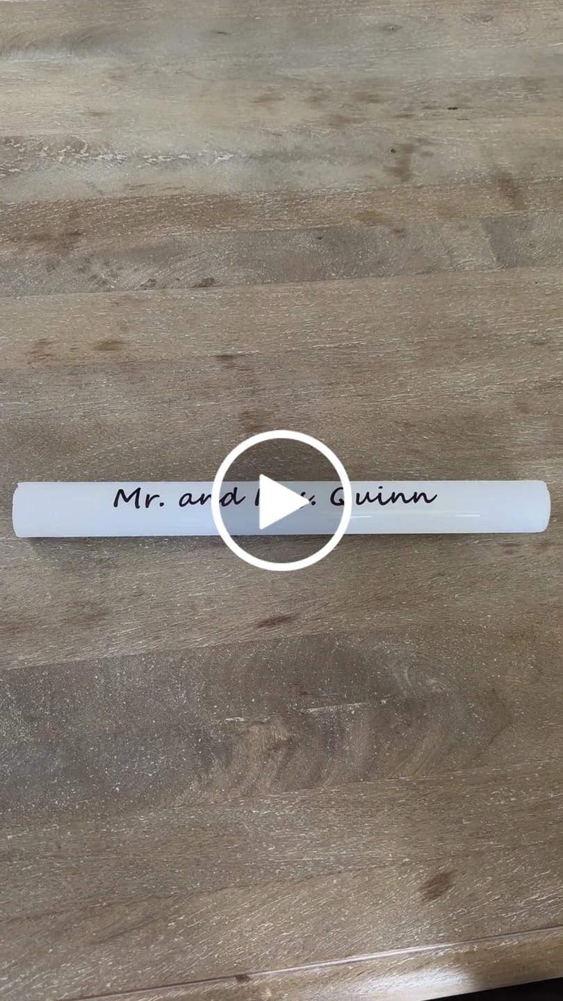 Customer video review of Custom-Made Glow Sticks