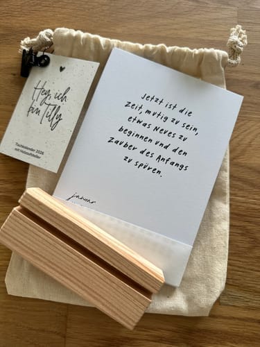 Customer photo review of Tischkalender 2027