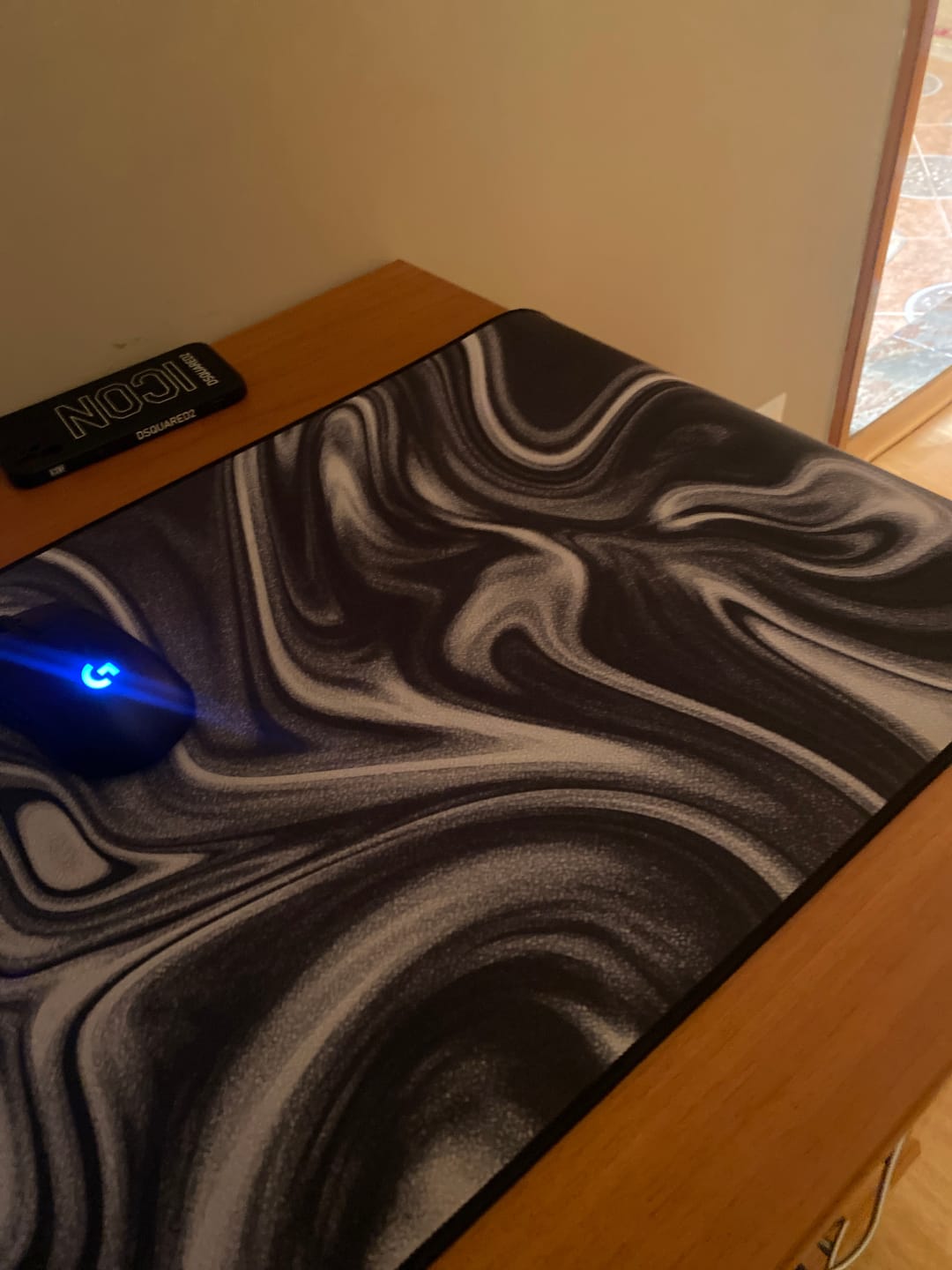 Customer photo review of LIQUID ─ SPEED ǀ GAMING MOUSEPAD