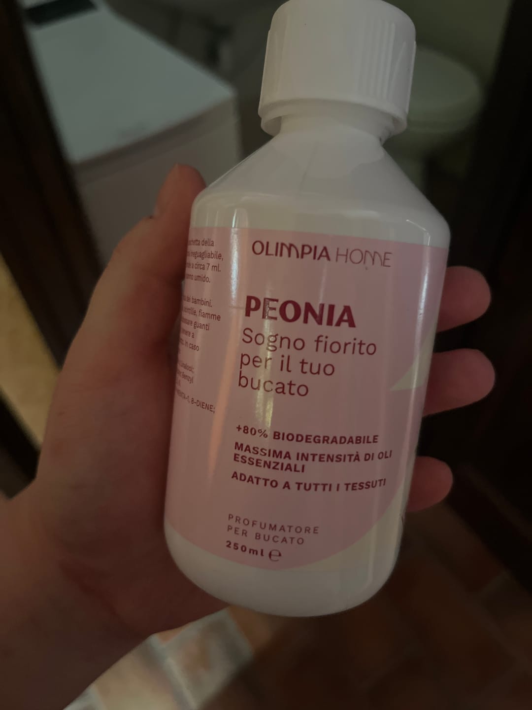 Customer photo review of Peonia - Sogno Fiorito per il tuo Bucato