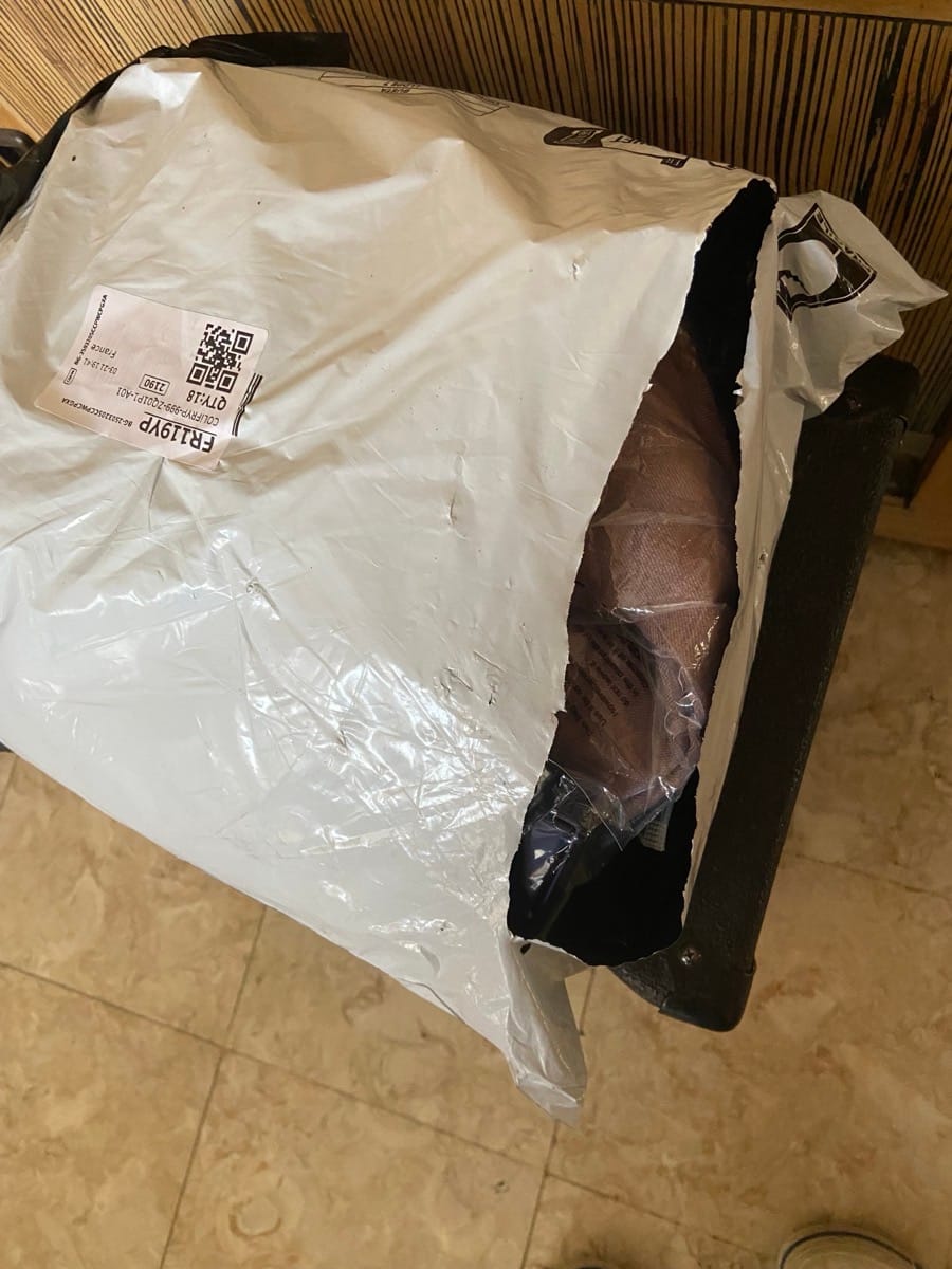Customer photo review of Robe Longue Fluide à Col V