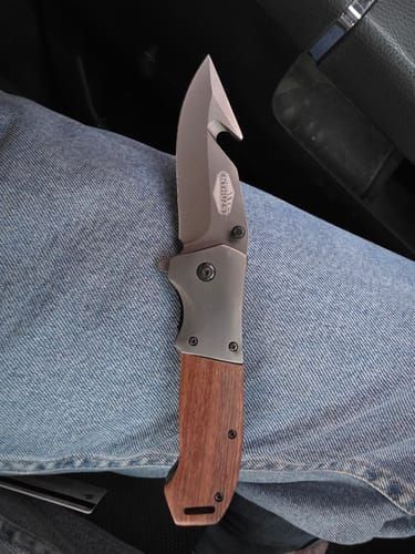 Customer photo review of HOLY GRAIL™ POCKET KNIFE