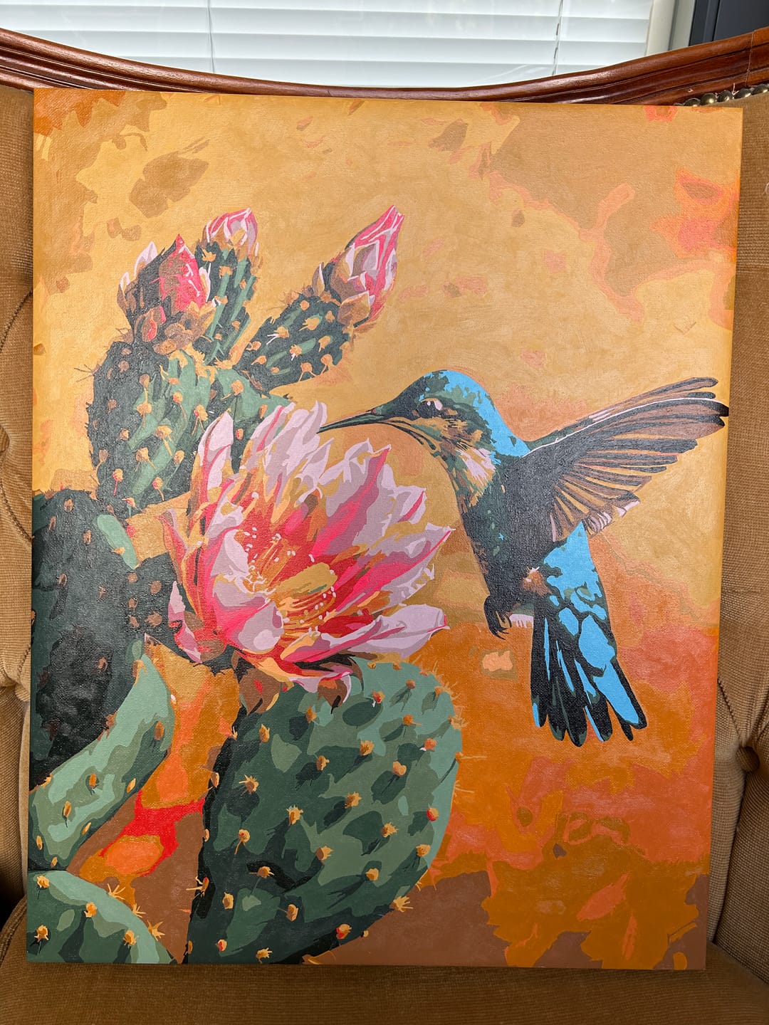 Customer photo review of Mexican Nature | Paint by Number