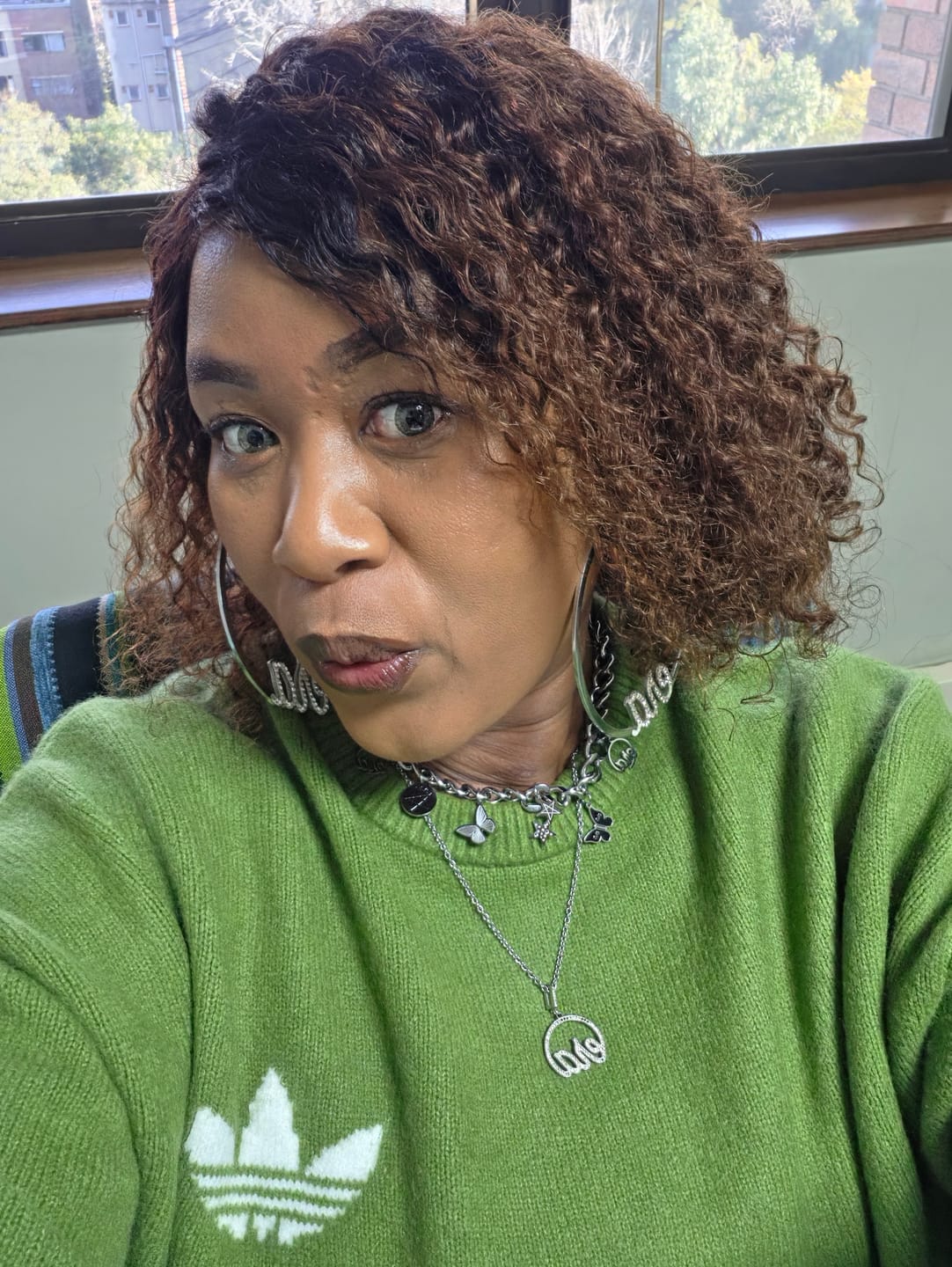 Customer photo review of Silver Era Charm Bracelet & Necklace Set