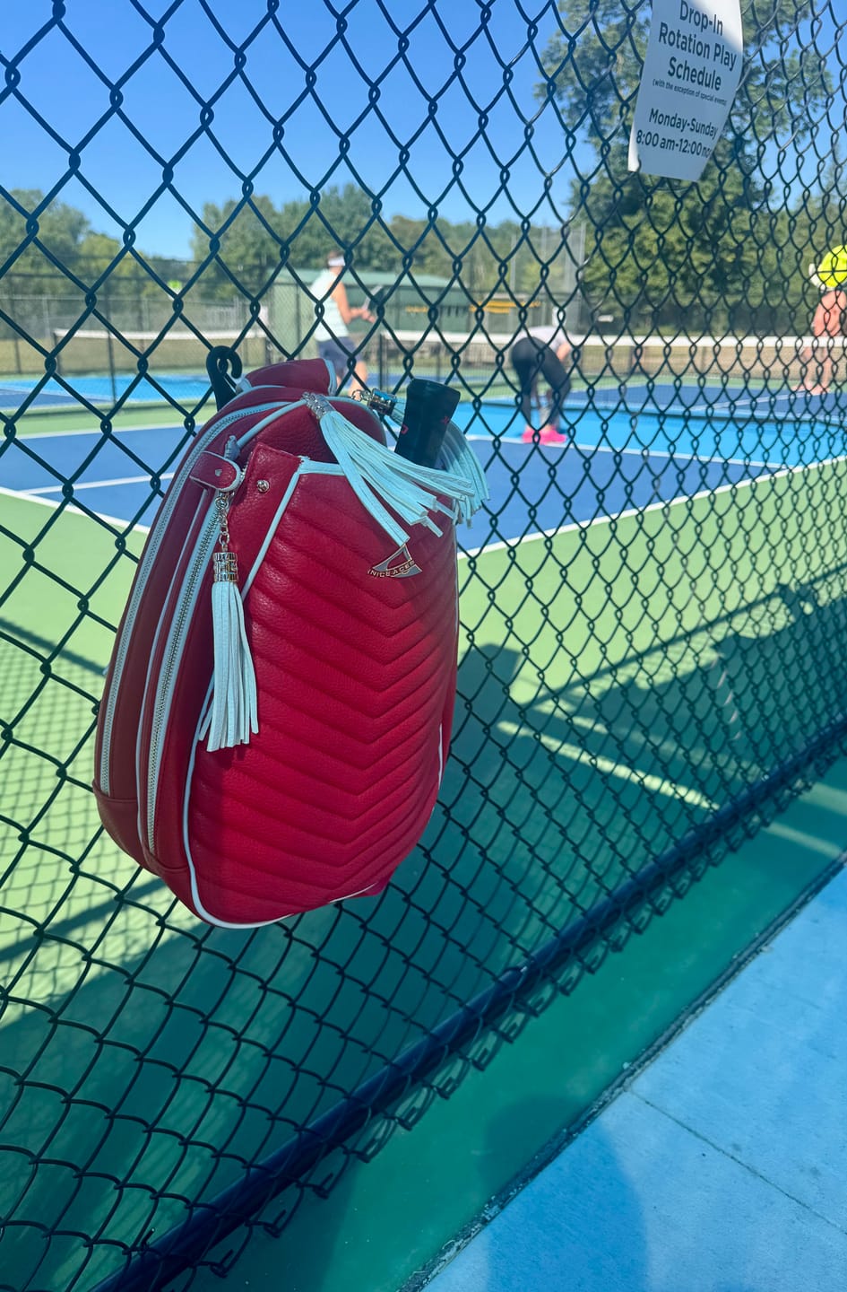 Customer photo review of Kate Tennis and Pickleball Sling