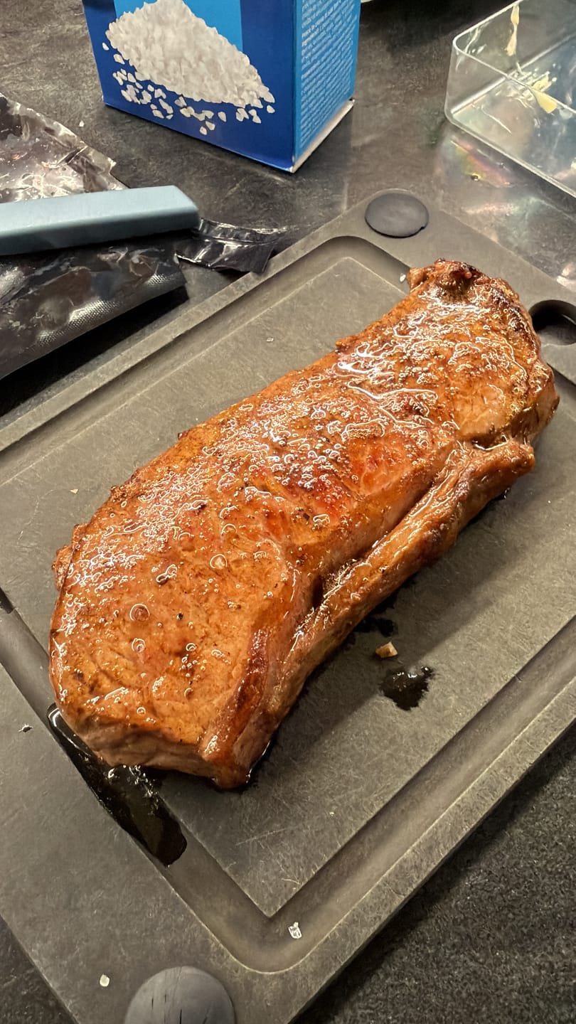 Customer photo review of SWISS RINDS ENTRECÔTE PORTIONIERT