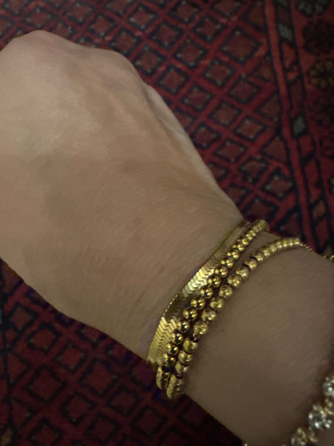 Customer photo review of Herringbone Bracelet | Essential