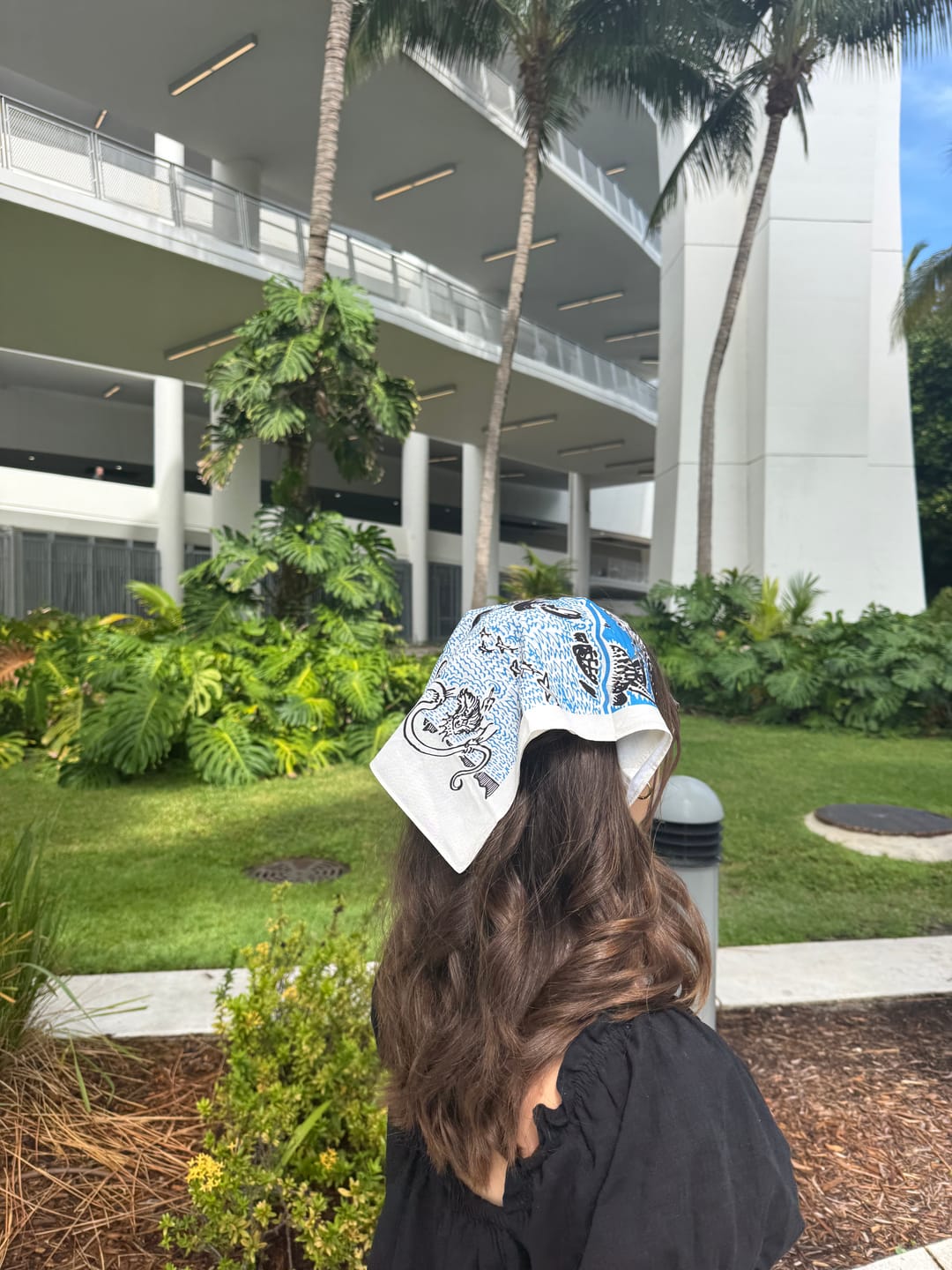 Customer photo review of Poseidon Bandana