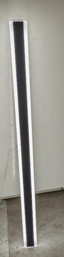Customer photo review of Outdoor Linear Dimmable Metal Wall Light With Acrylic Diffuser