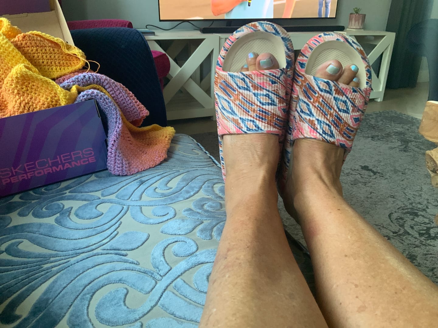 Customer photo review of HappyFlops Bohemian