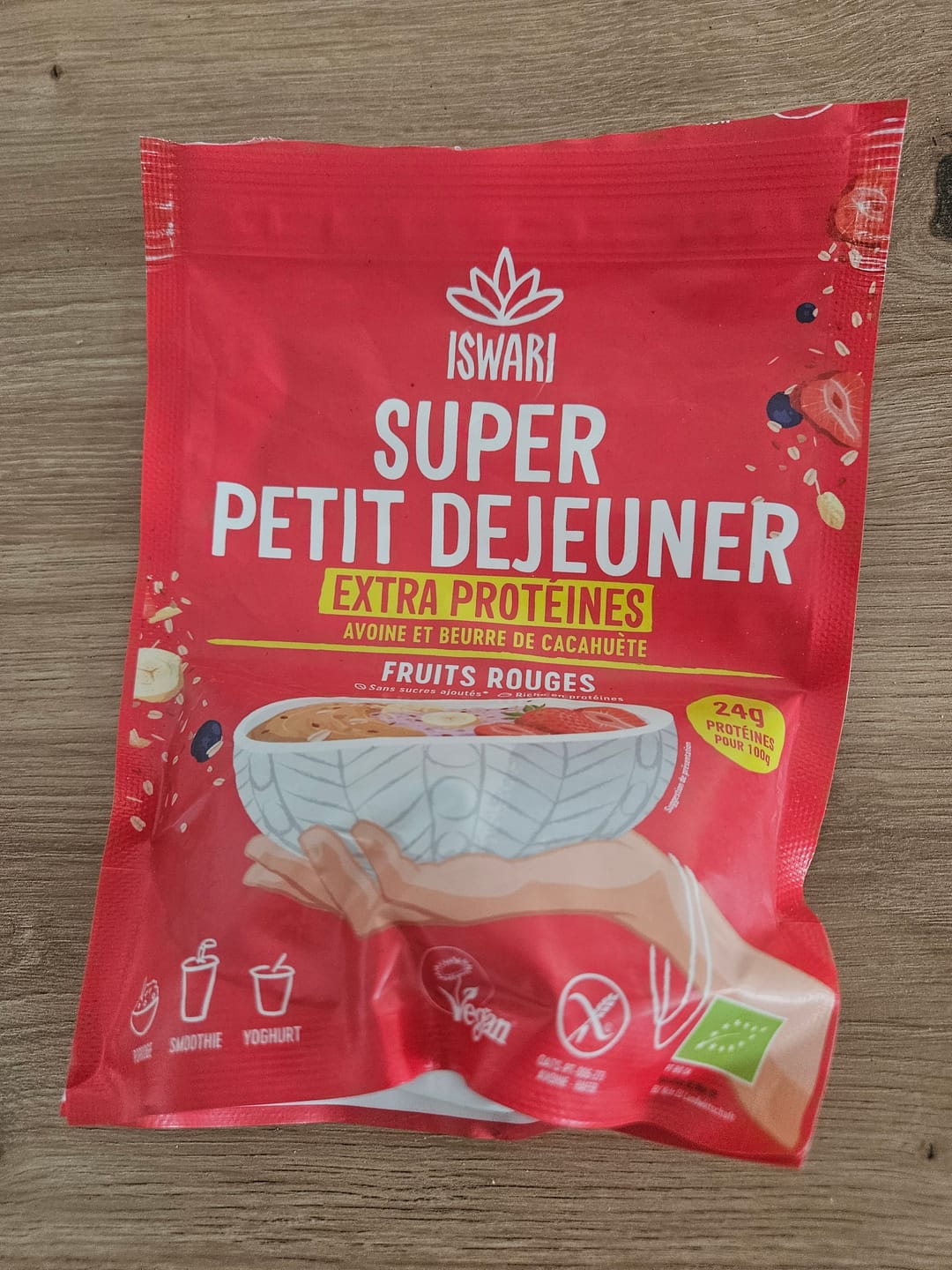 Customer photo review of Super petit déjeuner-Banane beurre de cacahuète-360g-Iswari